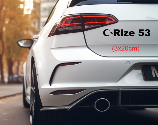 Memleket Plaka Aufkleber Sticker deine Heimat Türkei Kennzeichen Rize