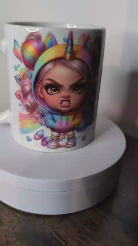 Kaffeetasse guck nicht so ich habe es auch nicht leicht mit mir Spruch Motiv 89