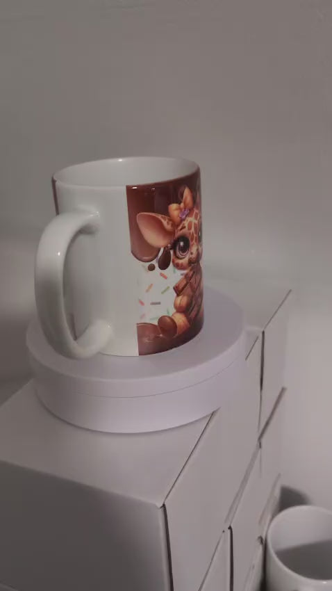 Kaffeetasse Schokolade löst keine Probleme Motiv 8
