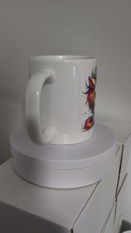 Kaffeetasse Einhorn ich hasse Menschen 🦄 unicorn Motiv 10
