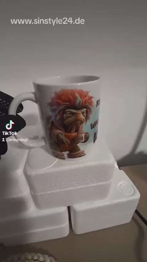 Kaffeetasse Büro Arbeiten was willst du noch Motiv 6