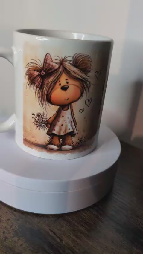Kaffeetasse du bist mein Lieblings Mensch Spruch Motiv 92