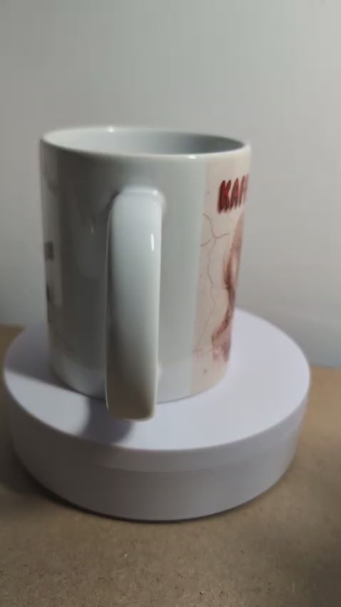 Kaffeetasse Skelett Mädchen perfekter Mann Motiv 40
