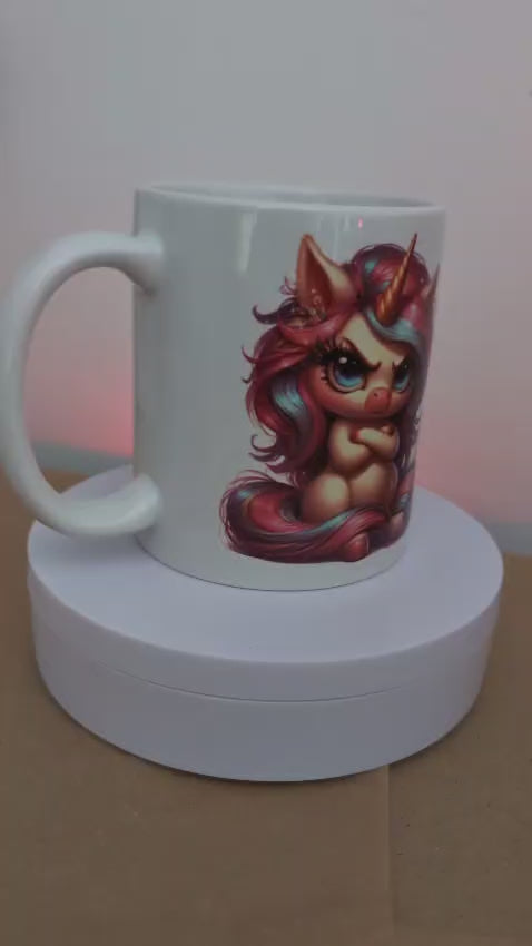 Kaffeetasse Einhorn nö einfach nö Motiv 36