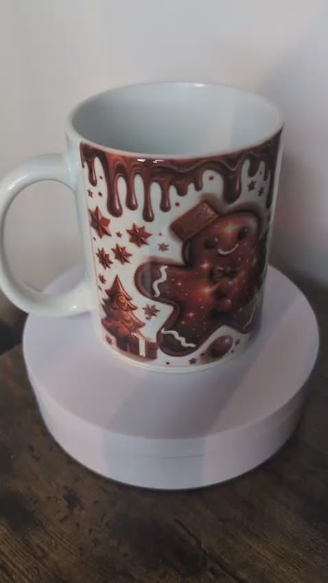 Kaffeetasse Weihnachten Lebkuchen Motiv 102