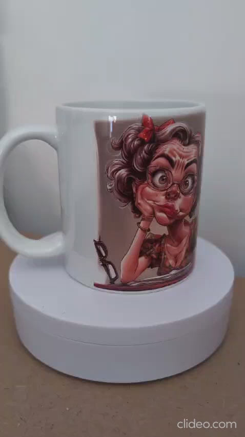 Kaffeetasse meine Arbeit ist geheim Motiv 39